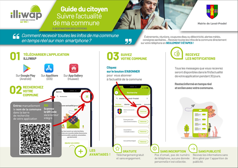 Application Illiwap Laval-Pradel